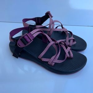 Chaco ZX1 Classic Water Sport Sandals Women size 9 Pink Outdoors Hiking
